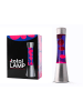 i-Total Lavalampe Magie Lavaspektakel Einzigartiges Lila Rose Gravity Silber