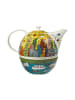 Goebel Teekanne mit Stövchen James Rizzi - My New York City Sunset 1,2 l in bunt