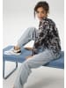 Aniston CASUAL Schlupfbluse in schwarz-bleu-jeansblau-apricot-flieder-zartgelb