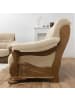 58 aufm Kessel SESSEL Katlin Bezug Flockstoff Eiche rustikal P43 / sand