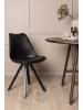 ebuy24 Esszimmerstuhl Zeno schwarz 2er Set