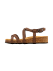 Divine Factory Ledersandalen Noga Tahel Edge Braun