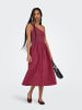 ONLY Kleid in Ruby Wine