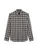 Marc O'Polo Hemd regular in multi/dark grey melange