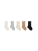 MUNADUNA 5er-Set 'Schleifen' Baby Socken