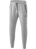 erima Kinder Essential Sweathose in hellgrau melange/schwarz