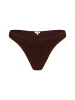 Moda Minx Bikinihose Scrunch Fixed Bikini Bottom in Coffee