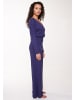 Linga Dore palazzo set Top in Blue ribbon