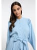 RISA Damen Langarmkleid in Hellblau