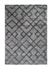 Kayoom Kurzflor Teppich Luxury 310 in grau - anthrazit - rechteckig