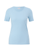 s.Oliver T-Shirt kurzarm in Blau