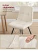 VASAGLE 2er-Set:Esszimmerstuhl Tyra in Beige - (B)52 x (H)83 x (T)43 cm