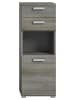 ebuy24 Badschrank Silver Rauchfarbenen 40 x 33 cm