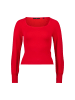 Zero  Strickpullover mit eckigem Ausschnitt in Formula One