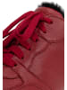 VITAFORM Hirschleder Sneaker in cranberry