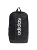 adidas Linear - Rucksack 45 cm (black/black/white) in schwarz weiß