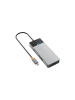 COFI 1453 WiWU - HUB 7/9/12 in 1 USB-C HUB - Adapter Aluminiumgehäuse in Grau