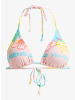 Roxy Triangel Bikini Oberteil Atlas in Rosa L
