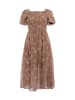 VINAJA Women Dress in Brown