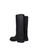 Burberry Schwarz Baumwolle Regen Stiefel