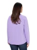 Ulla Popken Sweatshirt in blauer flieder