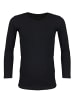 TupTam Kinder Unisex Unterhemd Langarm 3er Pack in schwarz/petrol