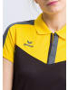 erima Squad Poloshirt in gelb/schwarz/slate grey