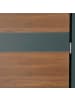 MCW XL 1er/2er-Mülltonnenverkleidung J82, Kirsche-Holzoptik dunkelbraun