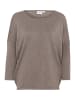 SAINT TROPEZ Strickpullover A2561, Casual fit in Iron Melange