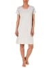 NORMANN Nachthemd kurzarm print - 45225 in grau