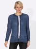 WITT WEIDEN Strickjacke in dunkelblau-meliert
