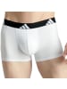 adidas 3er Pack Trunk Active Flex Cotton in Mehrfarbig