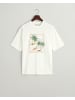 Gant T-Shirt in eggshell