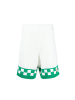 Casablanca  Casa Blanca Faux Crochet Cotton Shorts