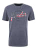 Re:Covered T-Shirt Fender American Flag Logo in Blau