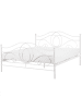 Beliani Doppelbett LYRA in Weiß - (W) 162 x (H) 107 x (L) 209 cm