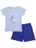 Disney Frozen Disney Frozen - Die Eiskönigin Schlafanzug - Pyjama Set Kurzarm in blau