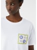 comma T-Shirt in 0100_weiß