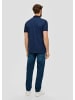 s.Oliver Polo-Shirt kurzarm in Blau