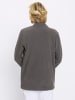 Sieh an! Fleecejacke in anthrazit
