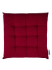 Tom Tailor Sitzkissen mit 9 Punkt-Steppung DOVE in Dunkelrot