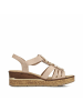 rieker Keilsandalen für Damen in creme