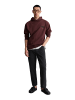 Marc O'Polo DENIM Hoodie relaxed in Merlot Red