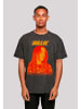F4NT4STIC Oversize T-Shirt Billie Eilish Portrait in schwarz