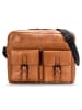 Farmhood Memphis Aktentaschen Messenger Leder 38 cm Laptopfach in cognac 2