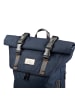 Doughnut Christopher Nylon Accents - Rucksack 15" in navy x orange