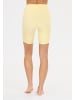 Athlecia Kurze Tights Blossom in 5177 Transparent Yellow