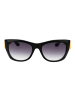 Dita Frauen Sonnenbrille Katzenauge Schwarz