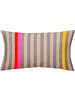 Erwin Müller Nicky-Velours, Samt Kissenhülle in beige-bunt