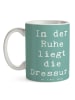 Mr. & Mrs. Panda Keramtiktasse Spruch Reitlehrerin Ruhe mit Spruch in Meeresbrise